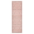 thumbnail image 1 of Mainstays Zula Jardin Low Pile Stain/Fade Resistant Polyester Indoor Runner Rug, Pink, 1'10" x 6', 1 of 6