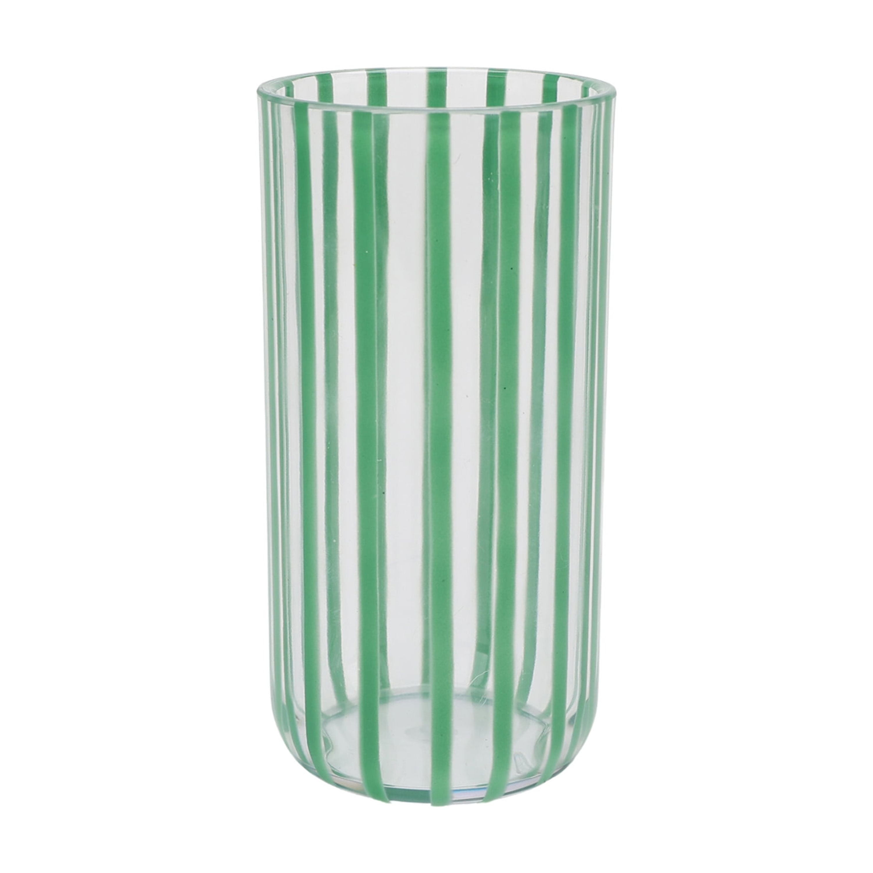 Mainstays by Becky G. & Alejandra 18-Ounce Tall Acrylic Stripe Line Tumbler, Green - Walmart.com