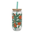 thumbnail image 1 of Mainstays by Becky G. & Alejandra 20-Ounce Acrylic Can Shape Tumbler, Orange & Green, 1 of 8