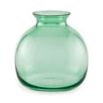 thumbnail interactive-video image 1 of Mainstays by Becky G. & Alejandra 6" Indoor Green Glass Vase, 1 of 8