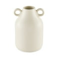 thumbnail image 1 of Mainstays by Becky G. & Alejandra 8" Ivory Ceramic Vase with Handles, 1 of 8