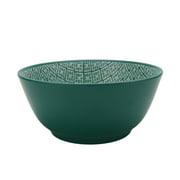 Mainstays by Becky G. & Alejandra Bamboo Melamine Cereal Bowl, Blue Tile Pattern