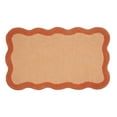 thumbnail image 1 of Mainstays by Becky G. & Alejandra 100% Cotton Scallop Bath Rug, Mimosa Light, 20" x 34", 1 of 11