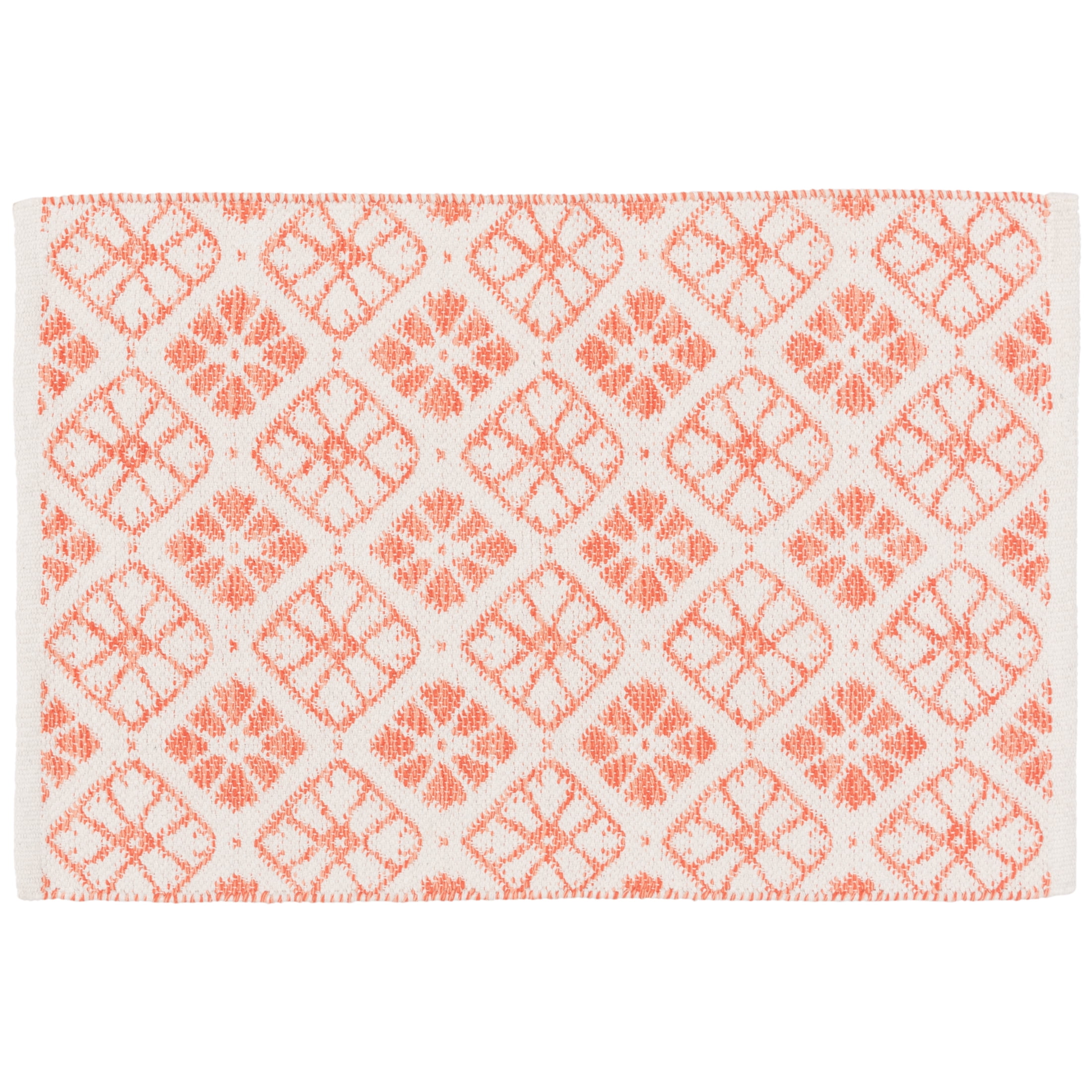 Mainstays by Becky G. & Alejandra Indoor Accent Rug, Orange Tile, 24" x 36"