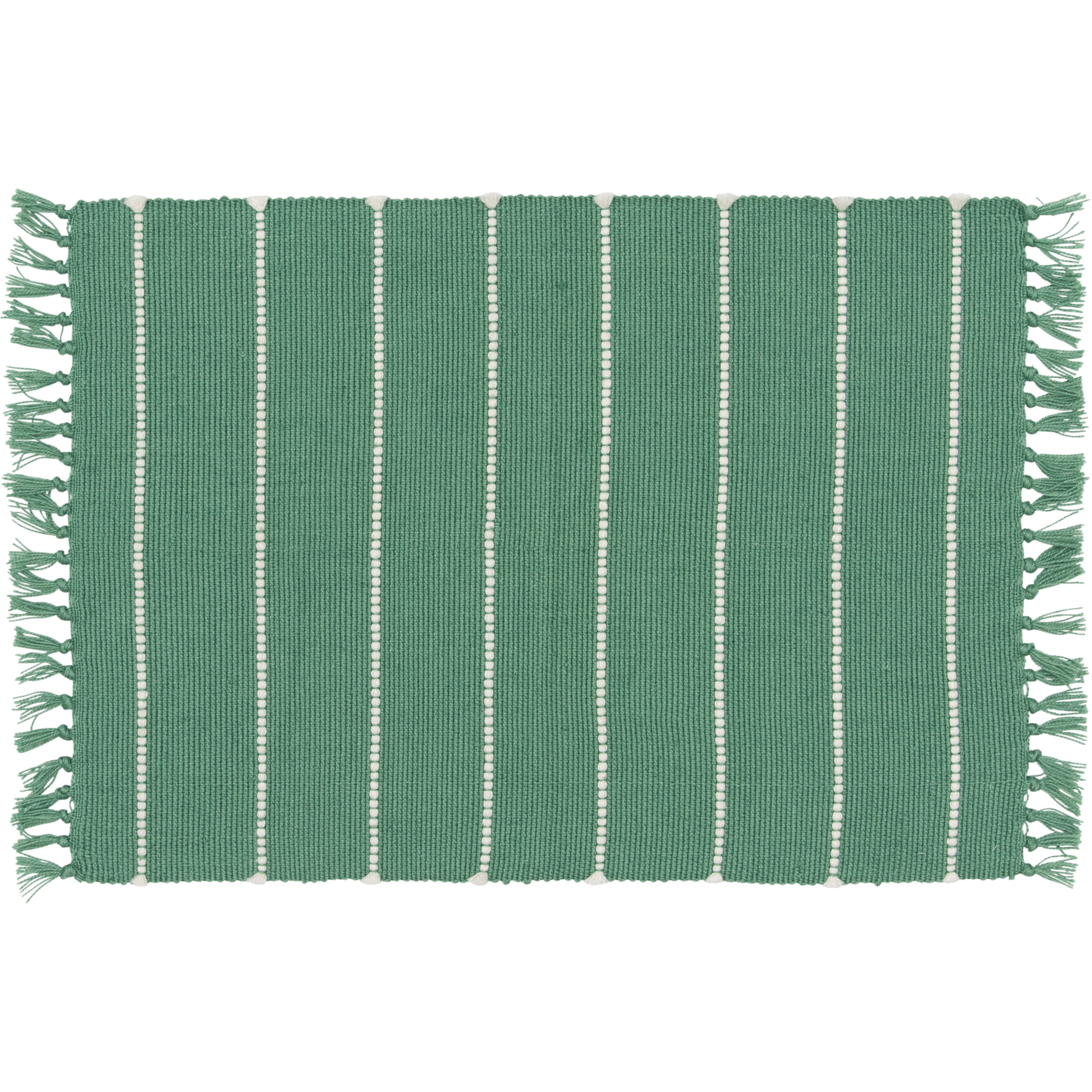 Mainstays by Becky G. & Alejandra Green Stripe Outdoor Accent Rug, 24" x 36"