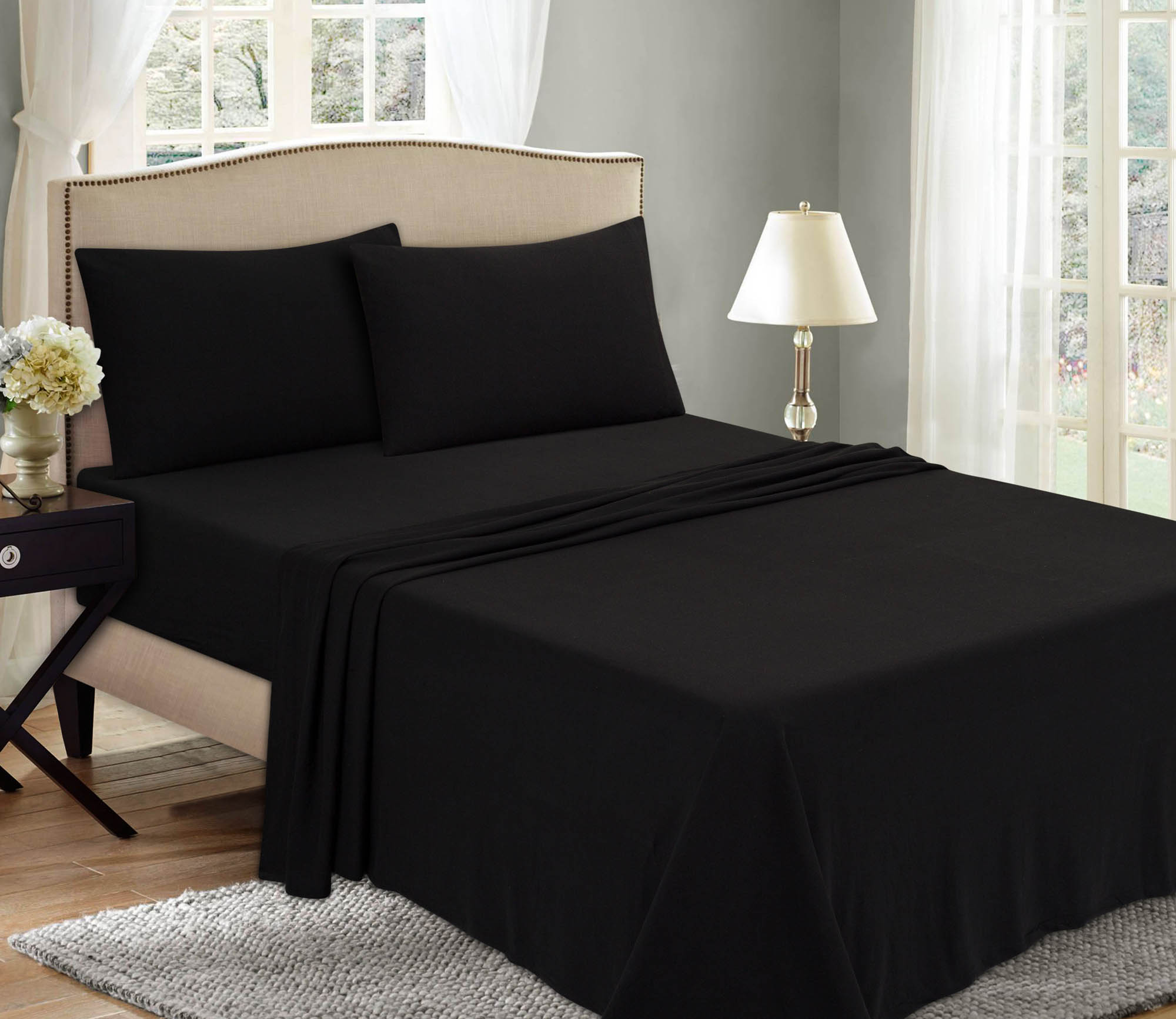 Mainstays knit Jersey Bedding Sheet Set