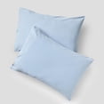 thumbnail image 1 of Mainstream International Shuteye Supply Cozy Classic Cotton Pillowcase Set,(20W x 30L), Blue, 1 of 5