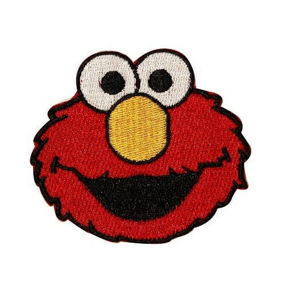 Mainstreet Classics Red Sesame Street Elmo Big Face Embroidered Patch