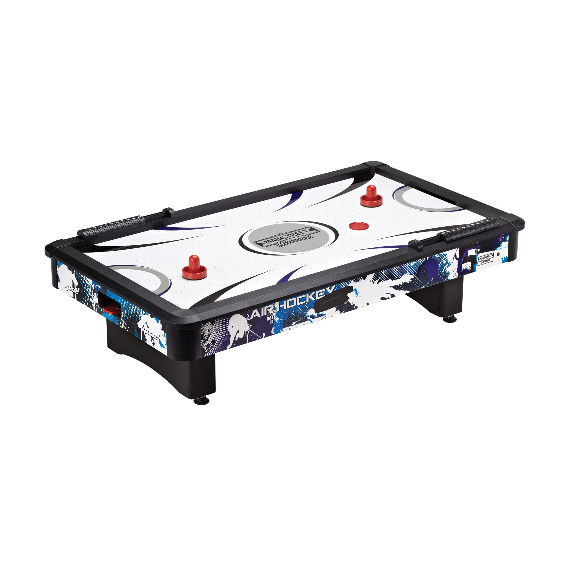 Mainstreet Classics 42-Inch Tabletop Air Hockey Game with Motor