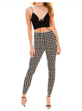 Houndstooth leggings walmart sale
