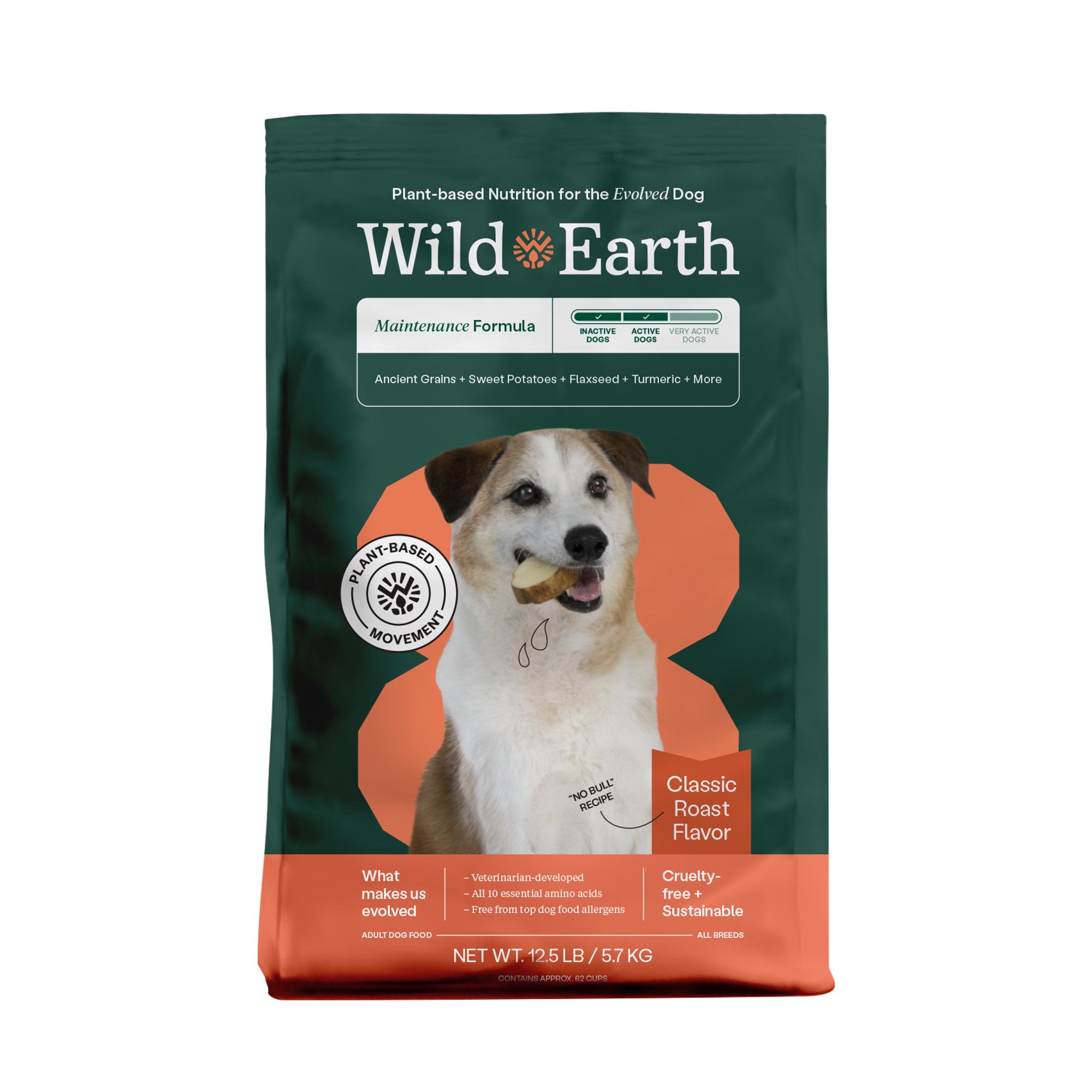 Wild earth vegan dog cheap food