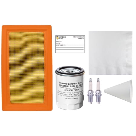 Maintenance Kit 6485 for 20kW and 26 kW Generac Generators with 999cc Engine by Universal Generator Parts