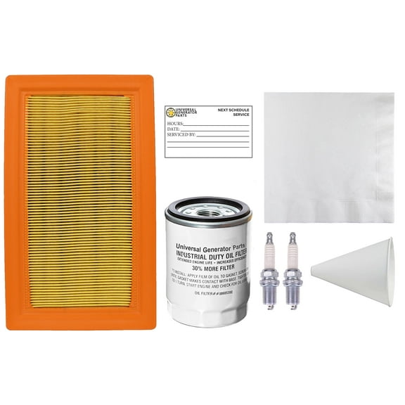 Maintenance Kit 6485 for 20kW and 26 kW Generac Generators with 999cc Engine by Universal Generator Parts