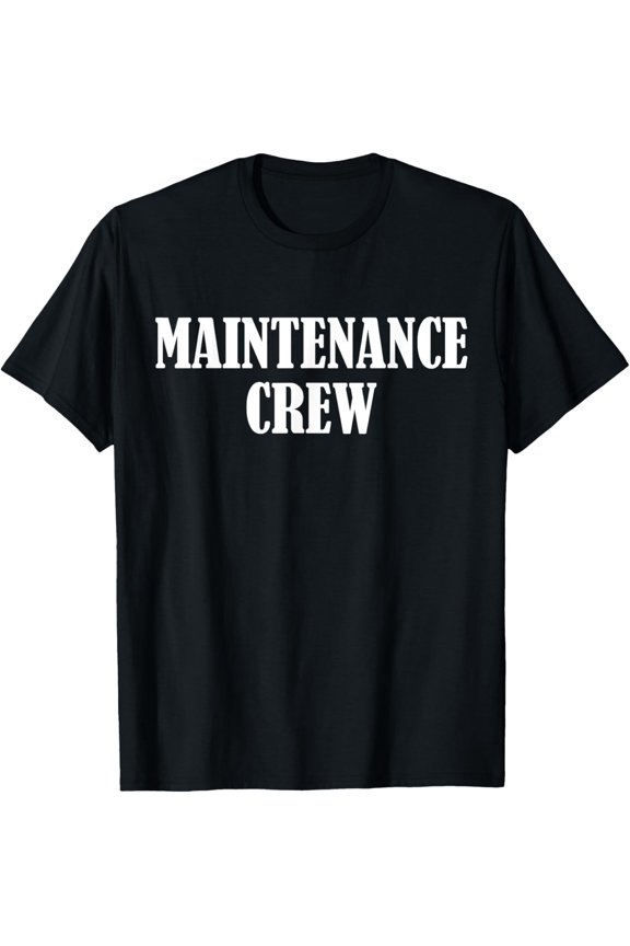 Maintenance Staff Uniform - Maintenance Crew T-Shirt