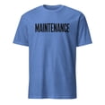 thumbnail image 1 of Maintenance Staff Work Uniform Professional Job T-Shirt (Heather Royal, S), 1 of 4