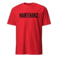 thumbnail image 1 of Maintenance Staff Work Uniform Professional Job T-Shirt (Red, S), 1 of 4