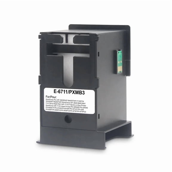 Maintenance Tank T6711 Waste Ink Box Compatible With Wf-7620 Wf-3640 Printer