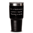 thumbnail image 1 of Maintenance Worker Gifts, Funny Quote Tumbler, Gifts from Family for Maintenance Worker, Perfect Father's Day Unique Gifts, 1 of 4