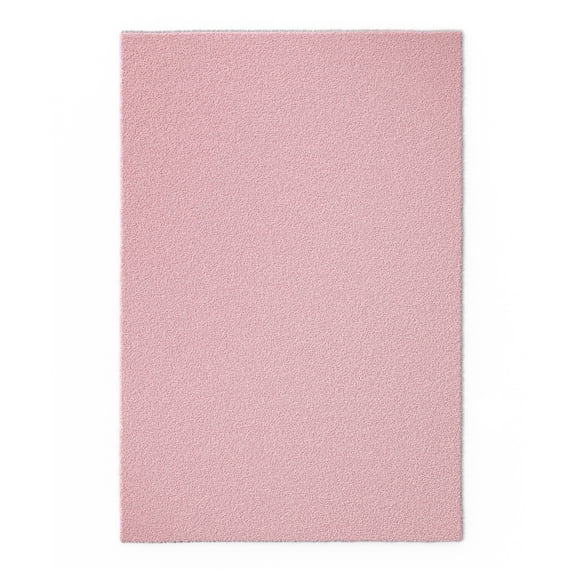 Mainstays Kids Tufted Light Pink Shag Washable Area Rug, 4' x 6'