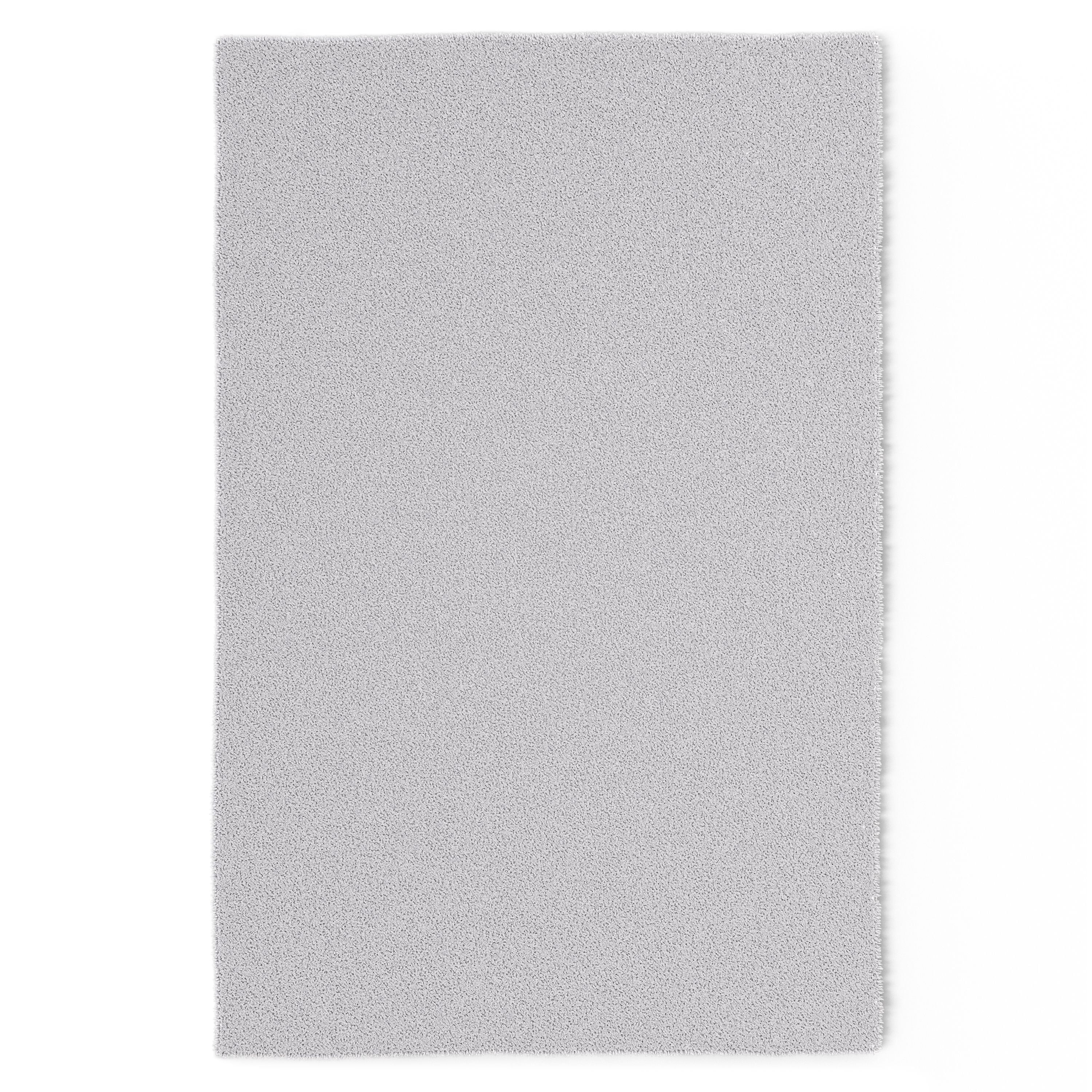 Mainstays Kids Tufted Gray Shag Washable Area Rug, 3' x 4'8"