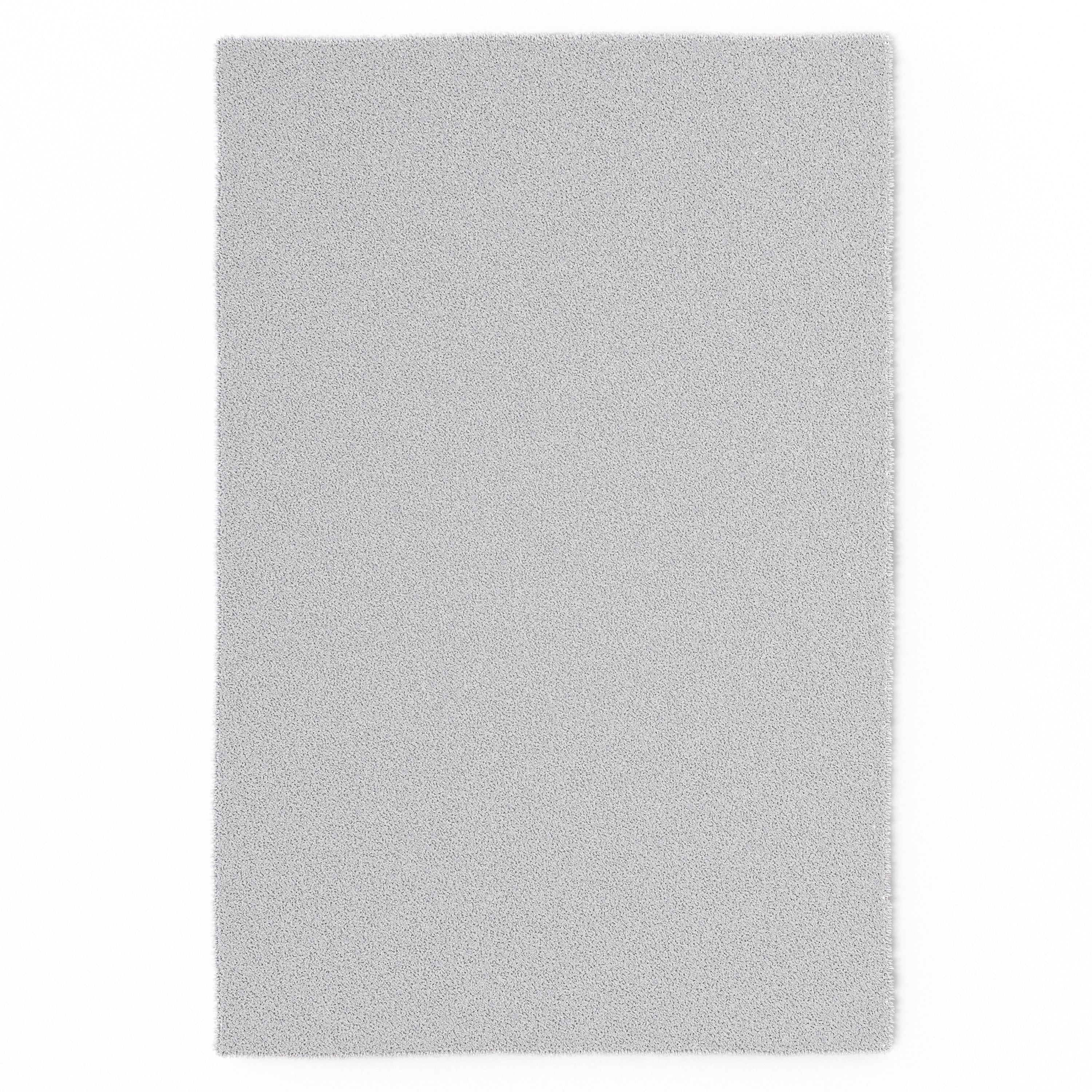 Mainstays Kids Washable Gray Shag Area Rug, 4 ft x 6 ft