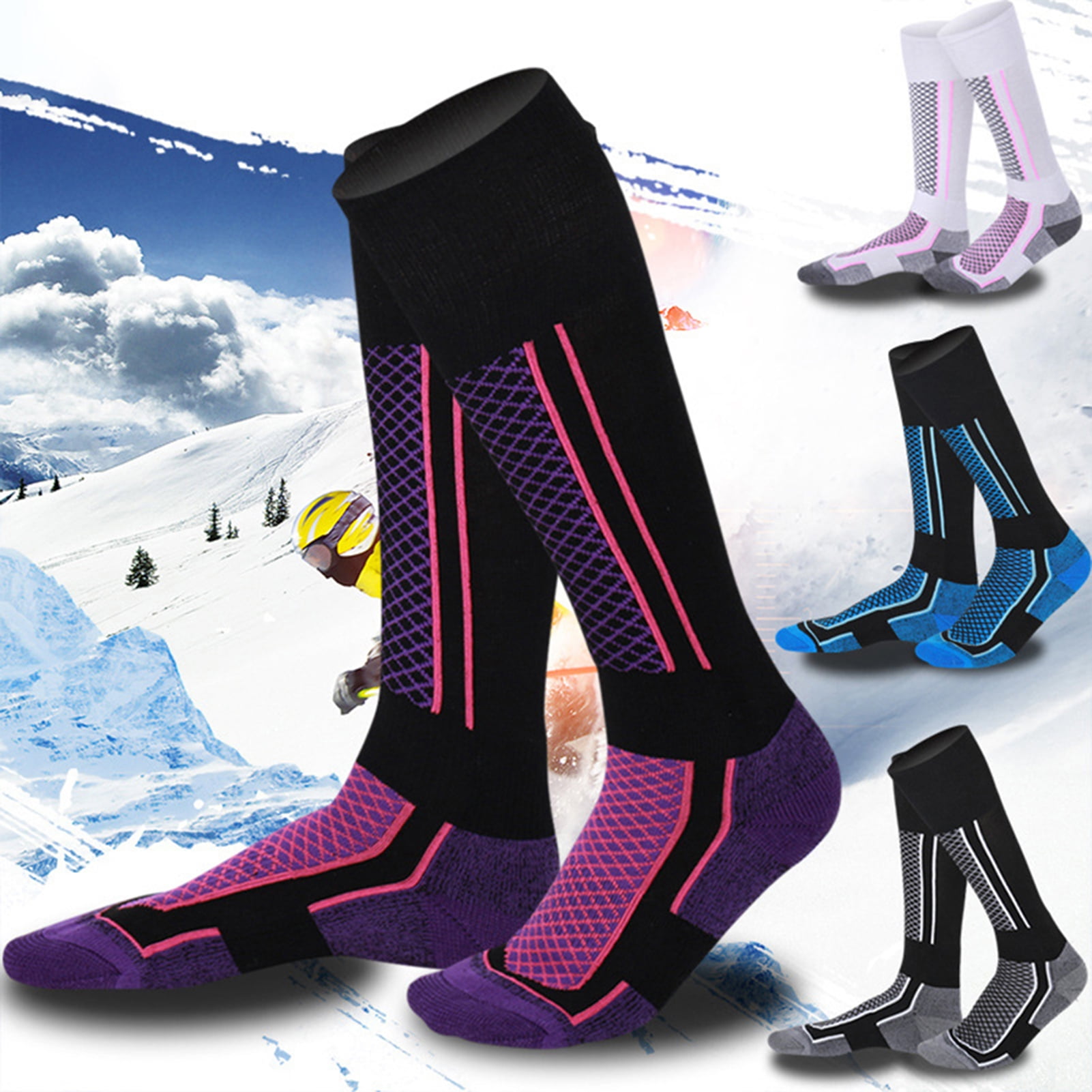 Ski Wear Thickened Unisex Long Cotton Ski Socks main image 0