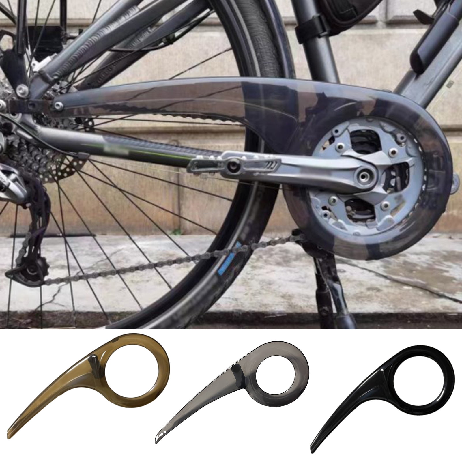 Mairbeon 1 Set Bike Chain Guard High Strength Smooth Edge Non deformable Wear resistant Universal Bicycle Chain Guard Protector Bike Sprocket Cover Bike Supplies Walmart