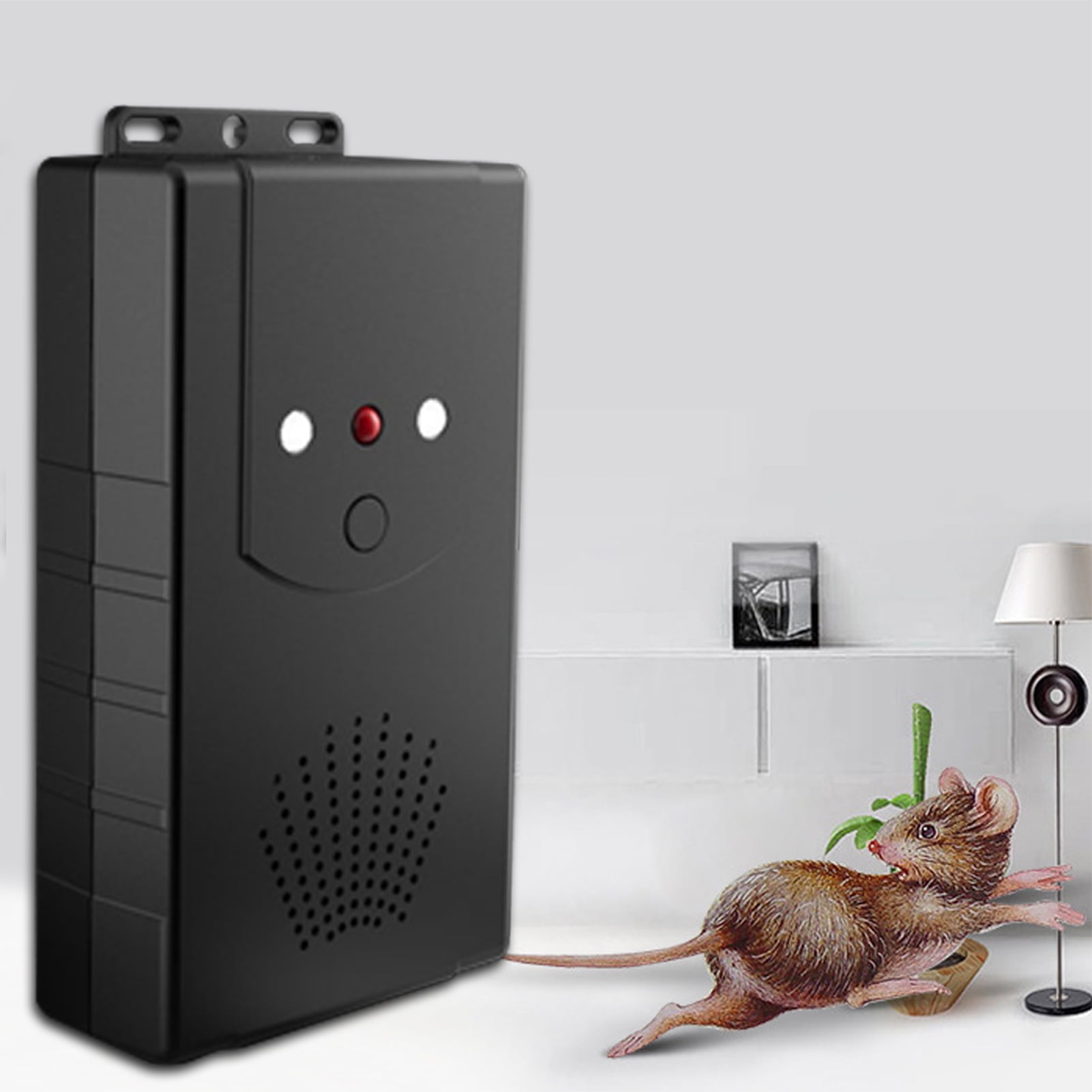 Mairbeon 1 Set Rodent Repellent USB/Battery Powered Ultrasonic