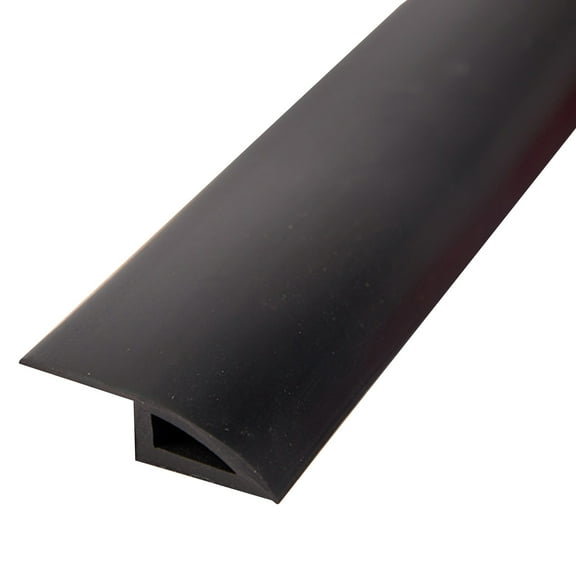 Mairbeon 10 mm 1m L x 35mm W, PVC Black Waterproof Door Threshold