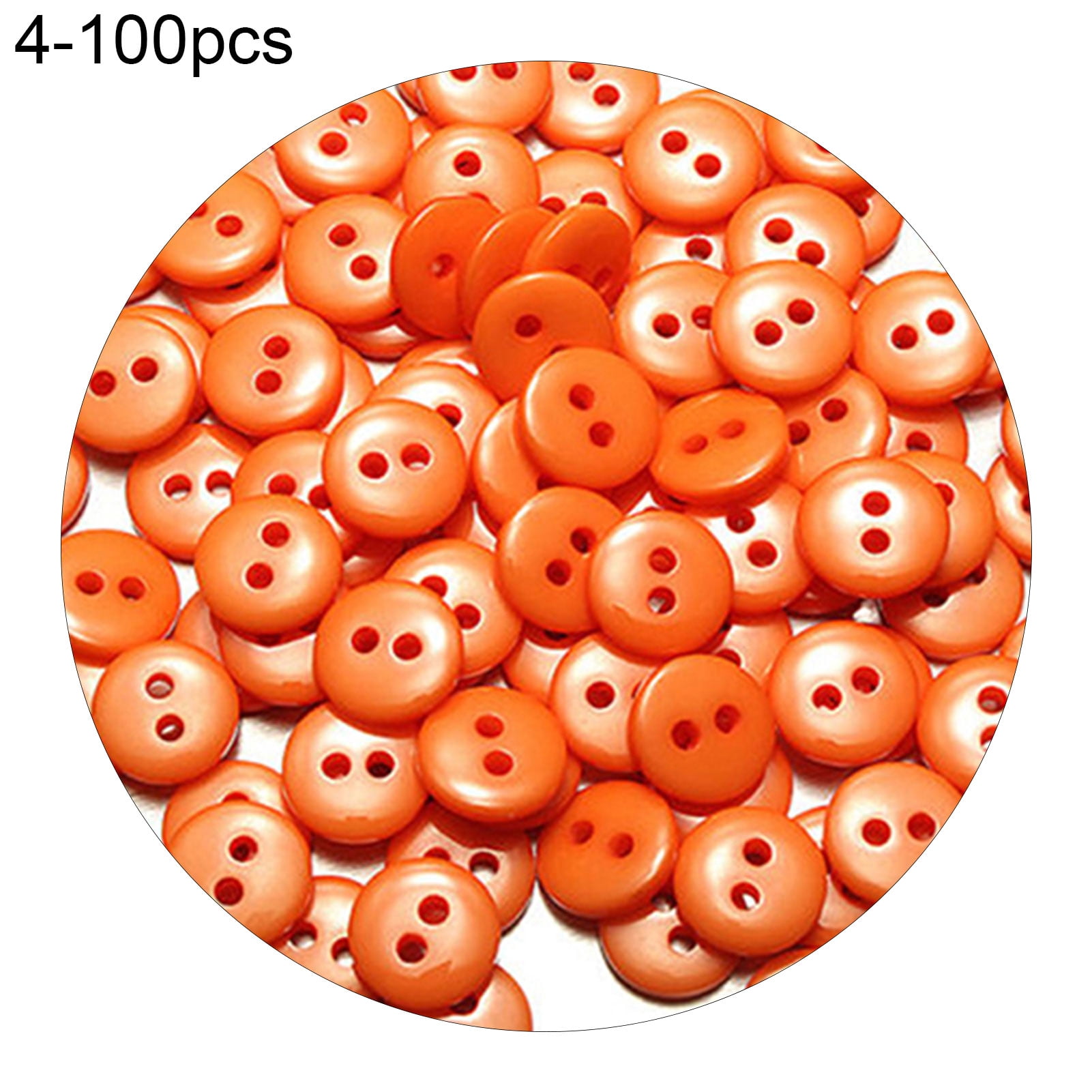 Mairbeon 100 Pcs Button Assorted Candy Color Round DIY Crafts Children ...