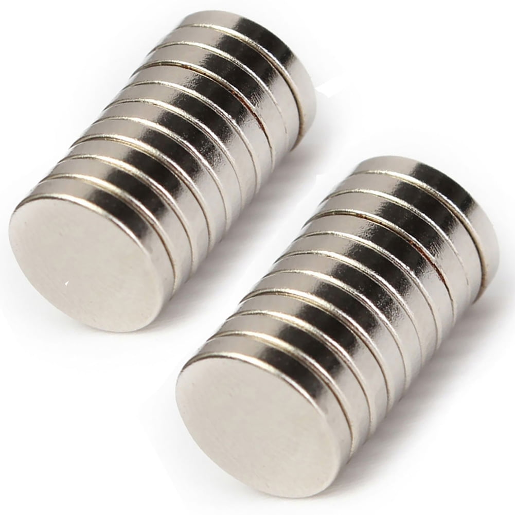 Mairbeon 10Pcs 10x2mm N50 Super Strong Round Disc Blocks Rare Earth Neodymium
