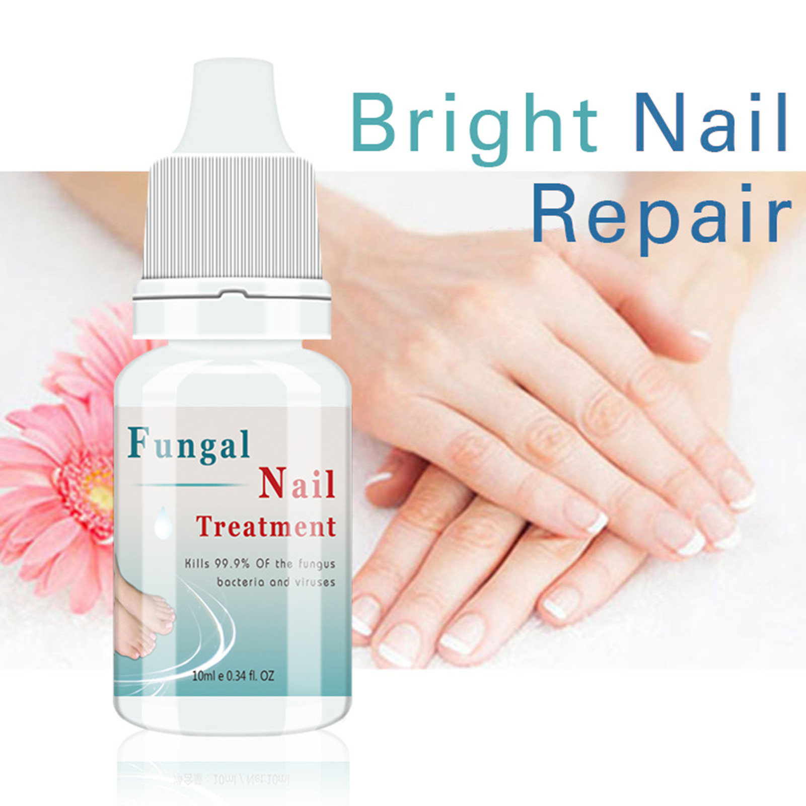 Mairbeon 10ml Nail Treatment Liquid Safe Ingredients Gentle Feet Care