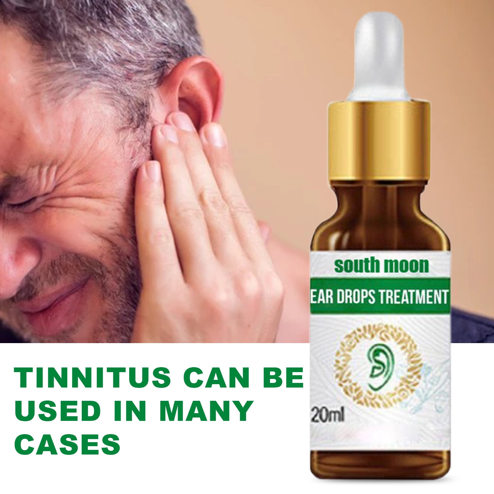 Mairbeon 20ML Tinnitus Ear Liquid Quick Effect Compact Userfriendly