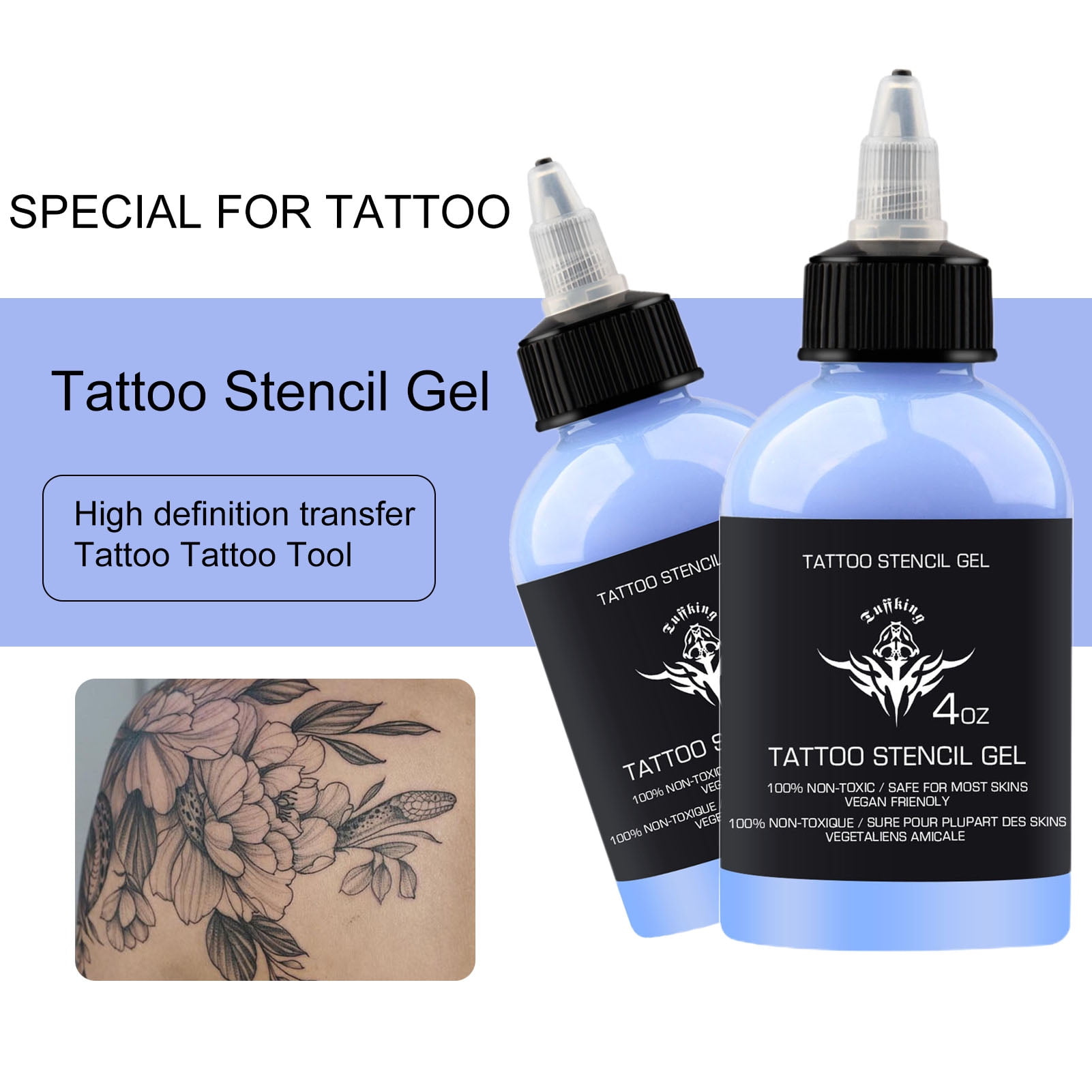 Mairbeon 30ml/120ml Tattoo Transfer Gel Long Lasting Clarity Quick