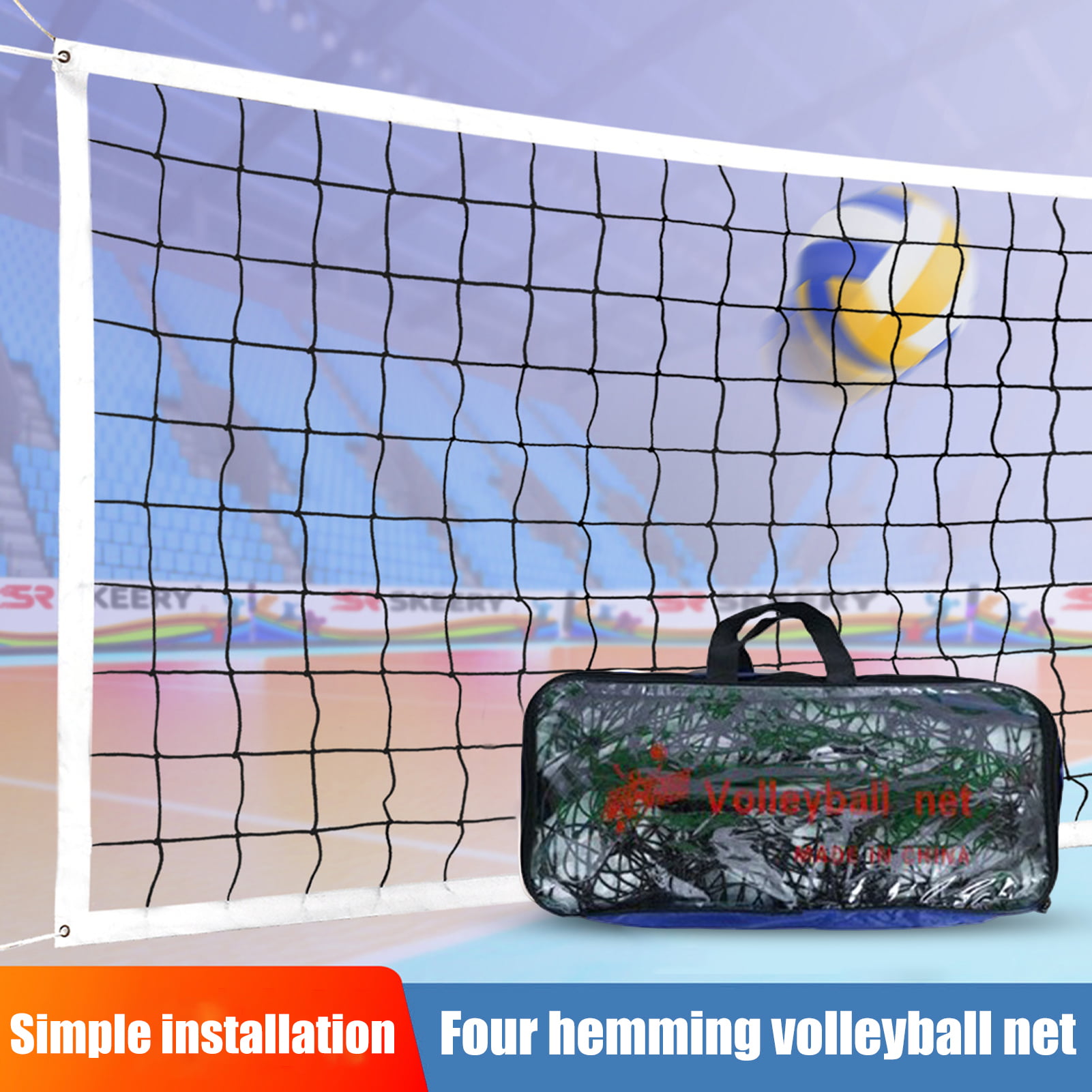 Mairbeon 31.4 x 3.28FT Professional Heavy Duty Volleyball Net Outdoor