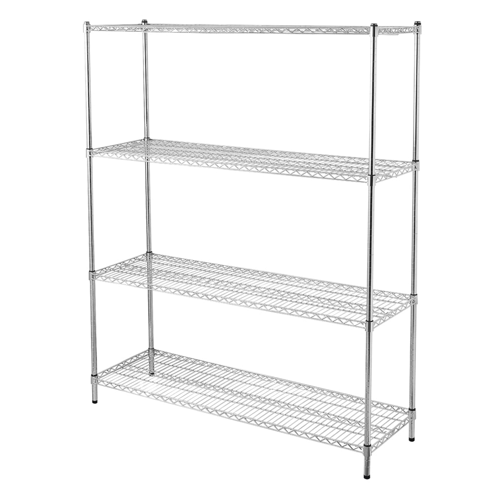 Mairbeon 4Tier Heavy Duty Adjustable Wire Shelving