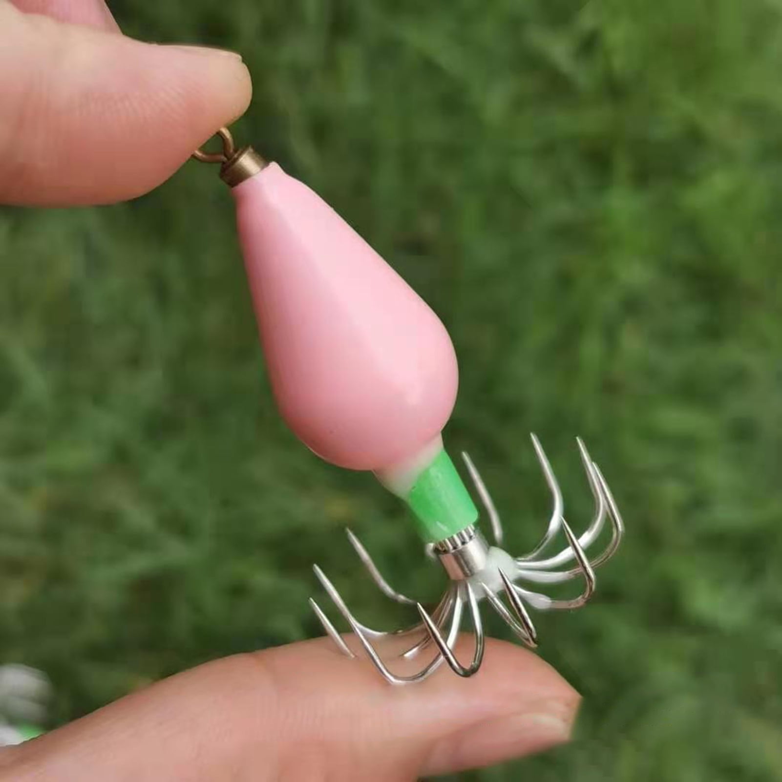 Luminous Metal Squid Hook for Fishing | High Strength and Wear-Resistant