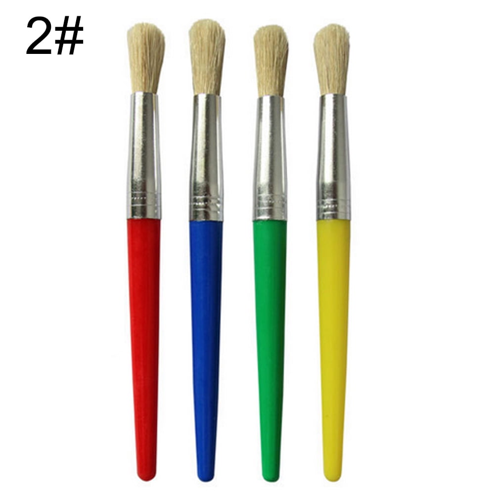 Mairbeon Creative DIY Plastic Children Kids Paint Brush Pen Cup Set