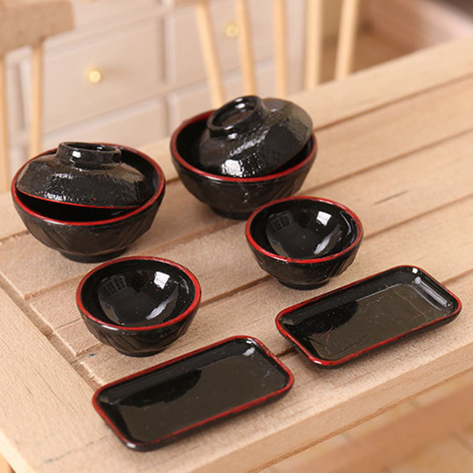 Mairbeon Dollhouse Cutlery Small Retro Realistic Decorative Pretend