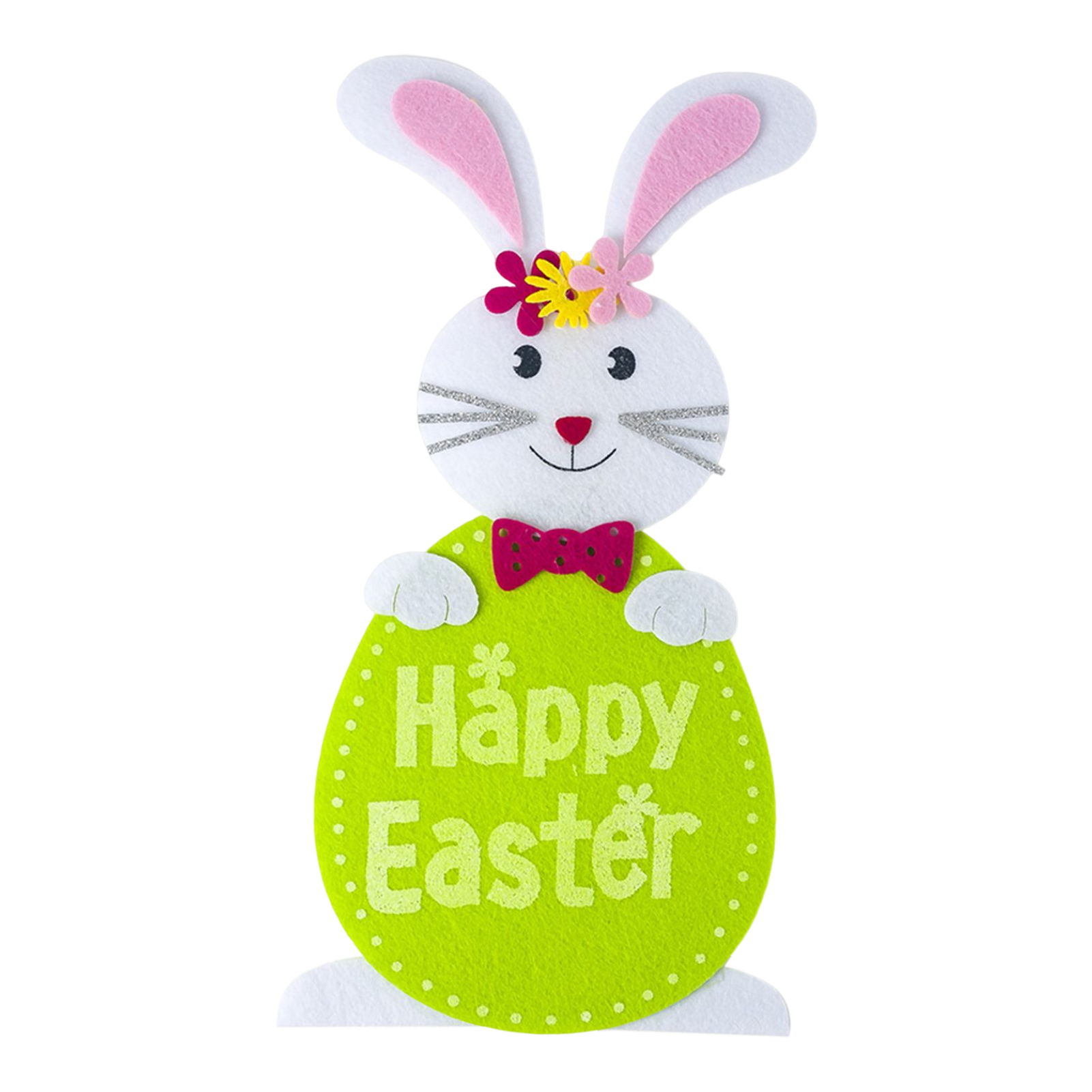 Mairbeon Easter Rabbit Pendant Vibrant Color Adorable Appearance Smooth