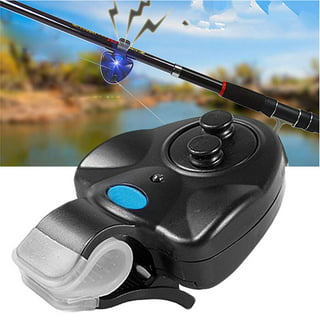 2pcs Electronic Fishing Bite Alarm with Sound LED Lights Indicator Fish  Bite Alarms 