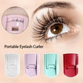 thumbnail image 1 of Mairbeon Eyelash Curler Long Lasting Curl Fitted Eye Shape No Lash Damage Natural Effect Mini False Eyelashes Extension Curling Clip Make Up Supply, 1 of 10