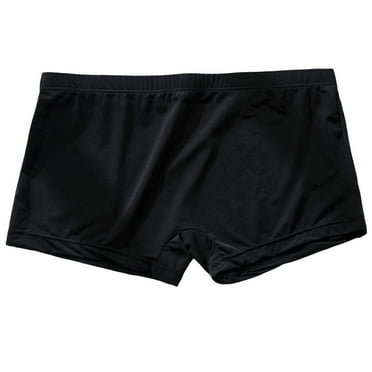 Mairbeon Men Boxers Breathable Elastic Solid Color Low Waist Ultra-thin Anti-septic Moisture Wicking Intimate Men Underpants Inner Wear Clothes