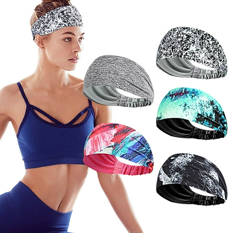  Sweatbands Sports Headband for Men & Women, Moisture