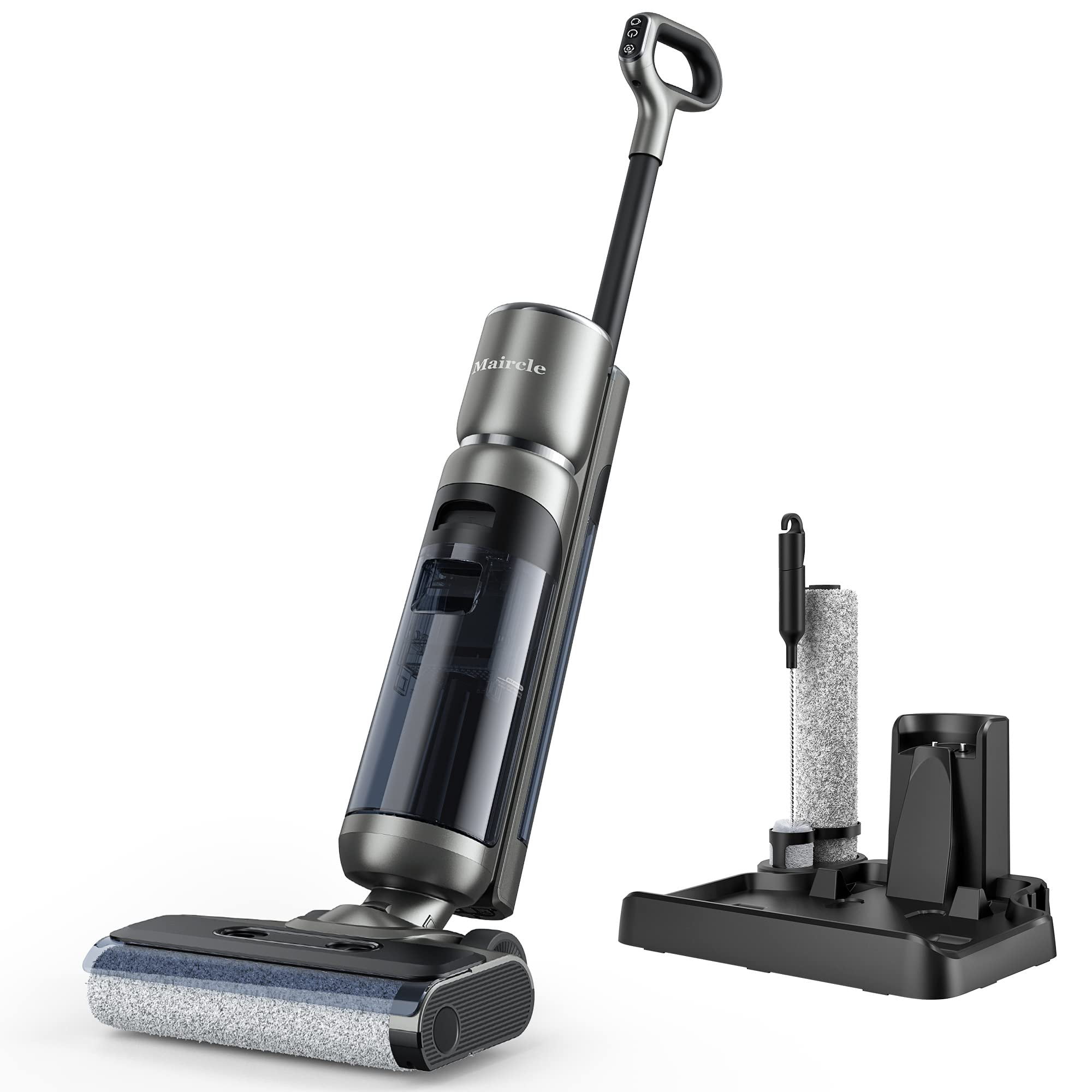 Equator Cordless Self-Cleaning Wet/Dry Vacuum Sweep Mop for Hard floors and  Carpets with Voice Prompt VSM 6000 B - The Home Depot