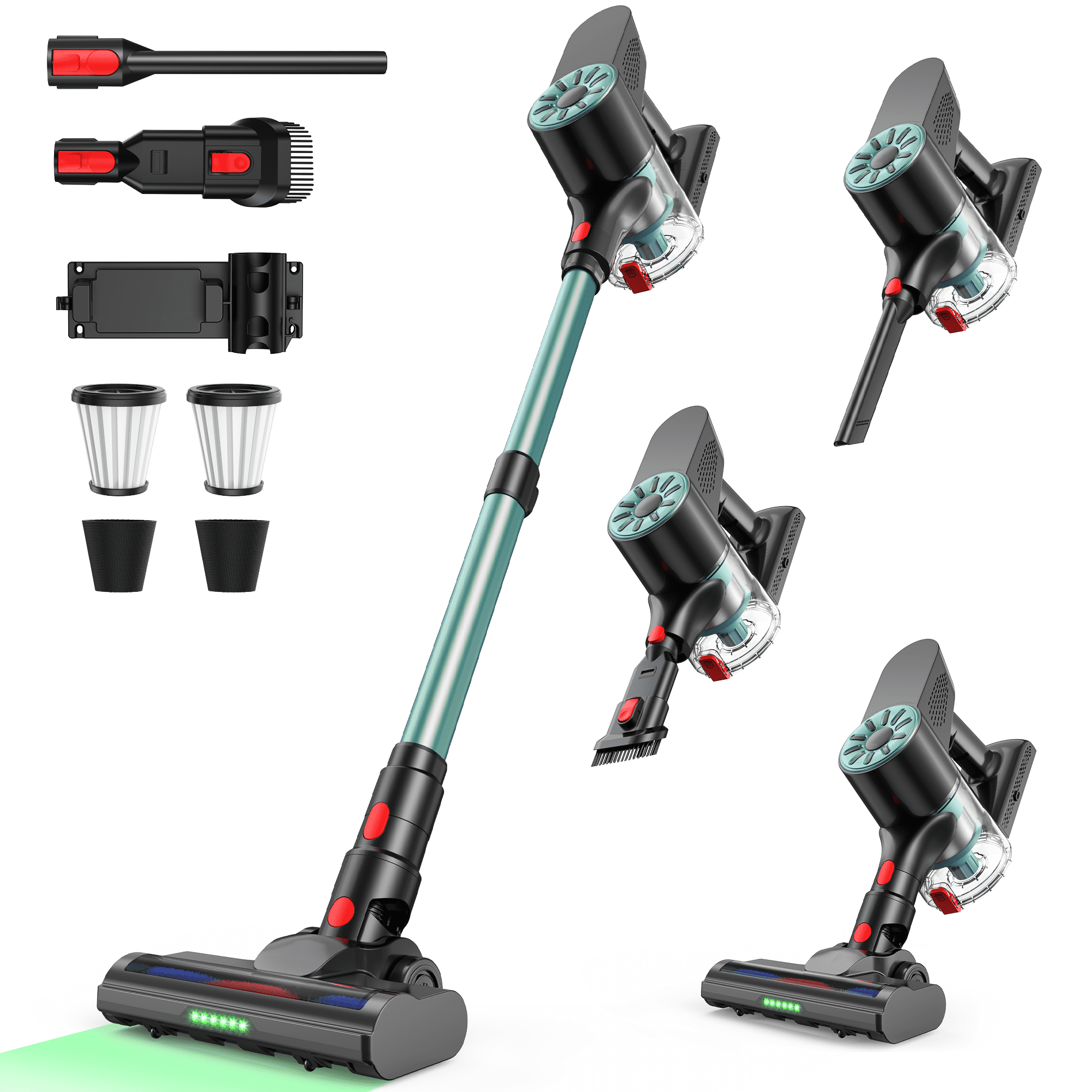 Maircle Cordless Stick Vacuum Cleaner, 36KPA Powerful Suction, 40