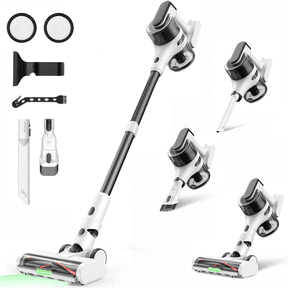 Maircle Cordless Stick Vacuum Cleaner, 36KPA Strong Suction, 55min Runtime, Self-Standing, Anti-Tangle Brush for Pet Hair, Hardfloor and Low Pile Carpet