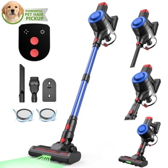 INTETURE, Cordless Vacuum Cleaner, 550W 45KPA, Self-Standing Green