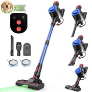 Maircle Self Standing Cordless Vacuum, 550W/45Kpa Vacuum Cleaner for Home, 50Min Stick Vacuum with LED Display, Lightweight Wireless Vacuum Rechargeable for Carpet Pet Hair