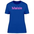 thumbnail image 1 of Maisie Cute Pink Heart Name T-Shirt Women -Image by Shutterstock, Female Small, 1 of 2
